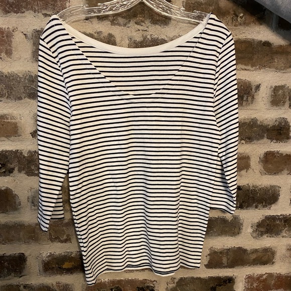 NWT Gap Striped Top - Large Petite - Picture 2 of 3